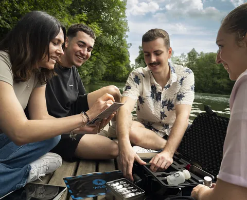 Team on the lakeside opens the W.I.S.E. agent case